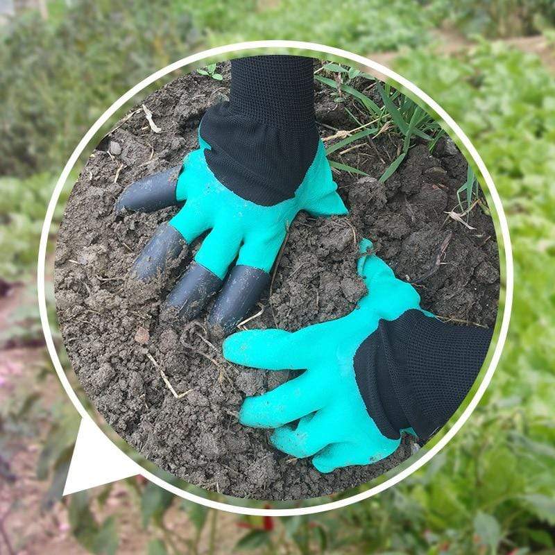 Luvas de Jardinagem com Garras