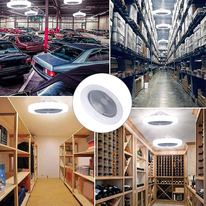 Ventilador de Teto com Iluminação LED Integrada