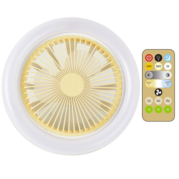 Ventilador de Teto com Iluminação LED Integrada