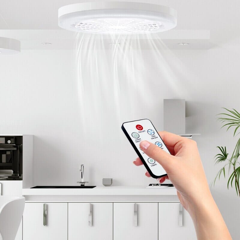 Ventilador de Teto com Iluminação LED Integrada