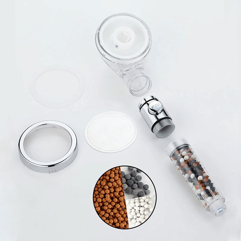 Chuveiro de Alta Pressão com Filtragem Iônica