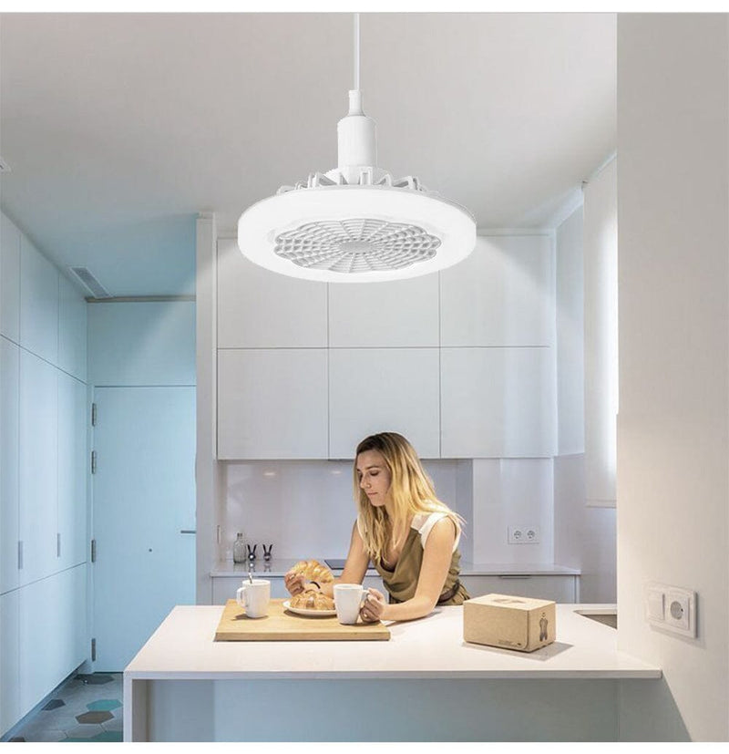 Ventilador de Teto com Iluminação LED Integrada