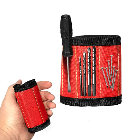 Pulseira Magnética Ajustável para Ferramentas e Fixadores